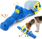 TOOPTATE Dog Toys for Aggressive Chewers - Dog Toys to Keep Them Busy Squeaky Dog Toys for Large Dogs (Blue, Medium) - Image 12