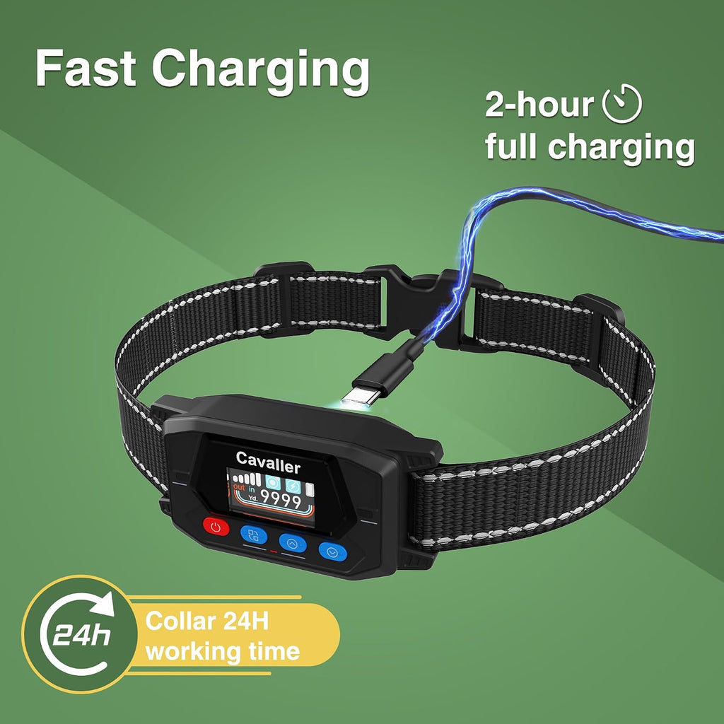 Adjustable safety training strap on the PATPET wireless electric pet containment system.