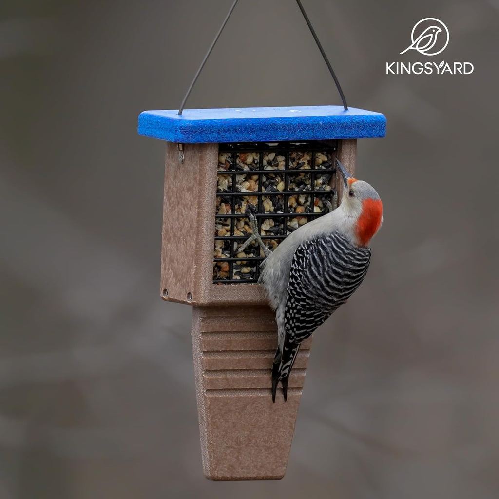 Kingsyard Suet Bird Feeder with Tail-Prop - Image 9