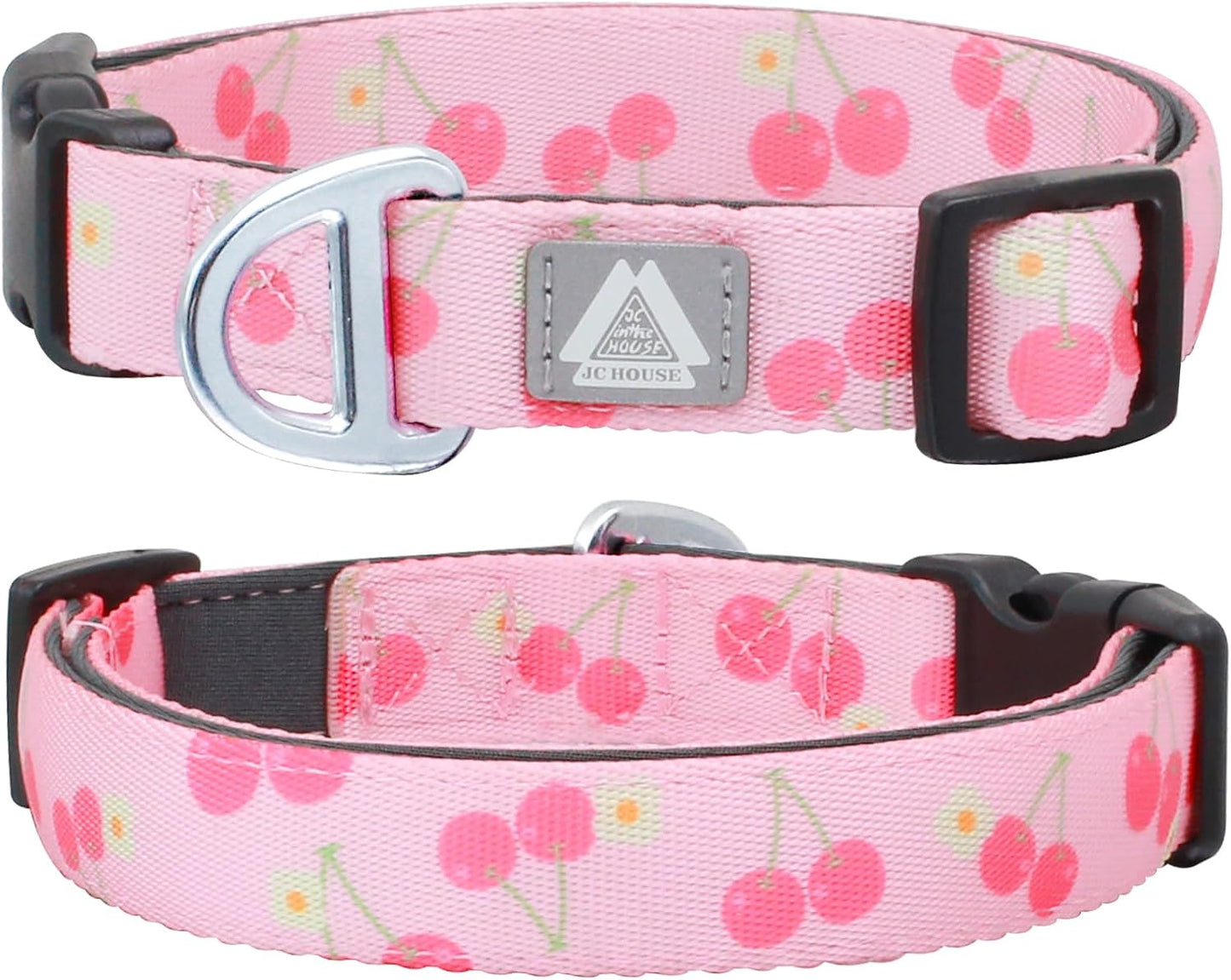 Soft Padded Dog Collar, Neck 12''-20'', Adjustable Heavy Duty Collar with 3M Reflective Logo for Medium, Large Dogs, Camo Orange, M - Image 12