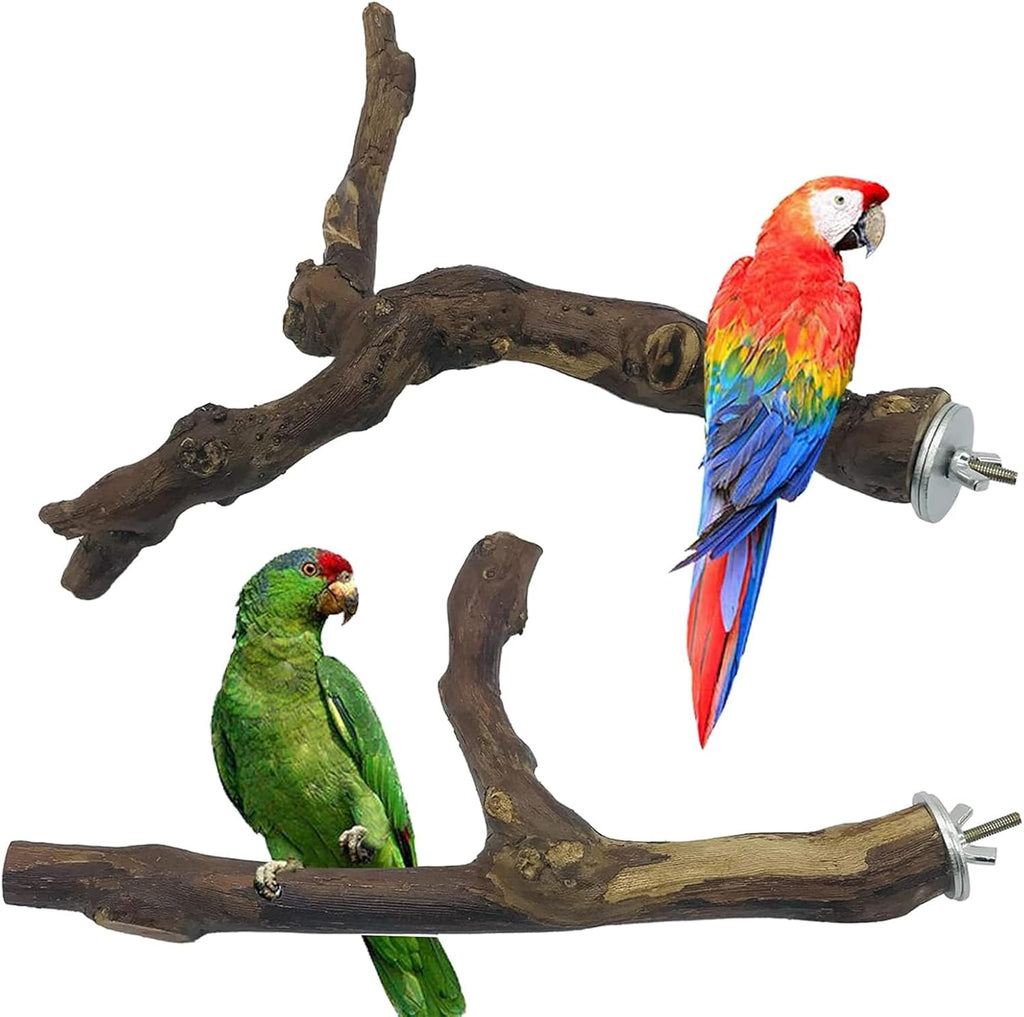 4PCS Bird Perch Natural Grape Stick Bird Standing Stick Grapevine - Image 13