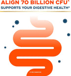 Align Probiotic 6 strain blend capsule details