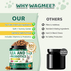 Natural flea defense daily oral bite supplements for multi cat households imported from United States.