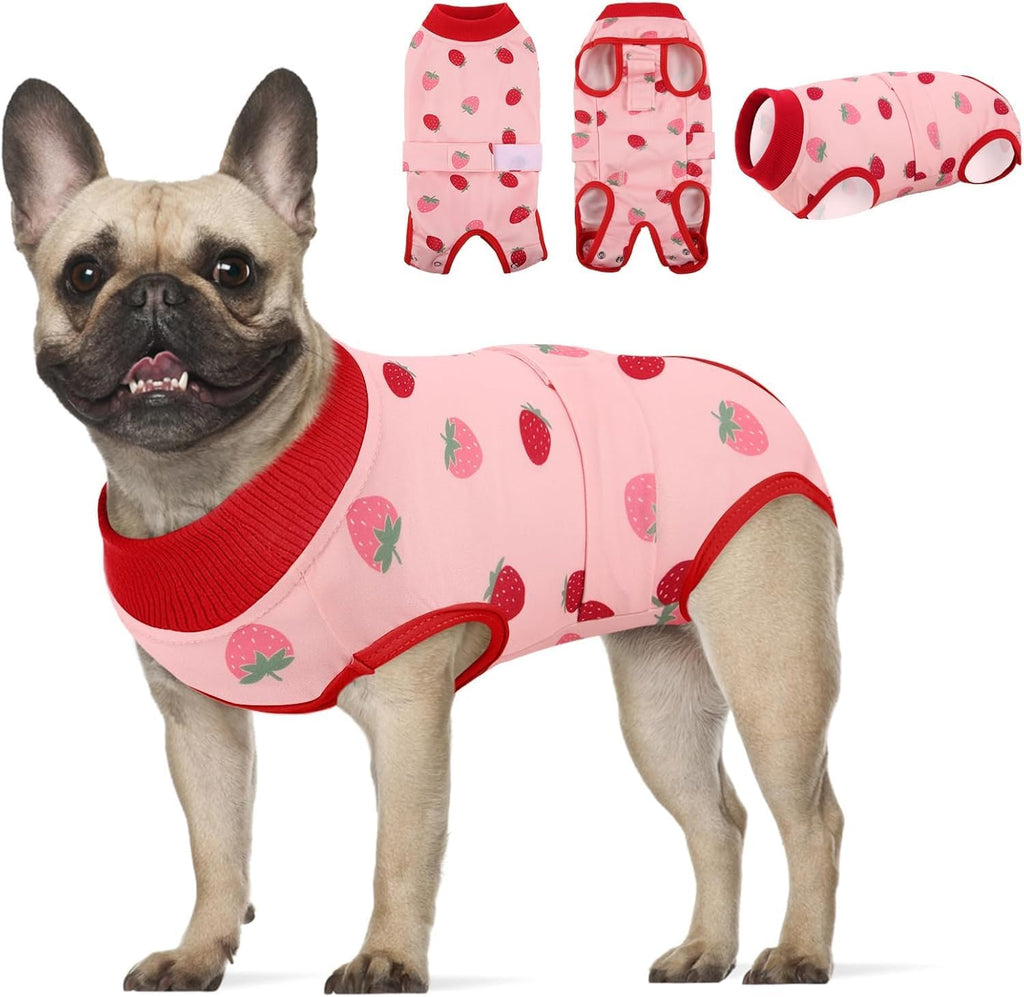 KOESON Dog Surgery Recovery Suit, Soft & Breathable Dog Onesie for Surgery Female Male, Lightweight Recovery Suit for Dogs Post-Op Care, Anti Licking Surgical Bodysuit for Medium Dogs - Image 9