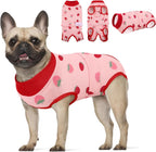 KOESON Dog Surgery Recovery Suit, Soft & Breathable Dog Onesie for Surgery Female Male, Lightweight Recovery Suit for Dogs Post-Op Care, Anti Licking Surgical Bodysuit for Medium Dogs - Image 9