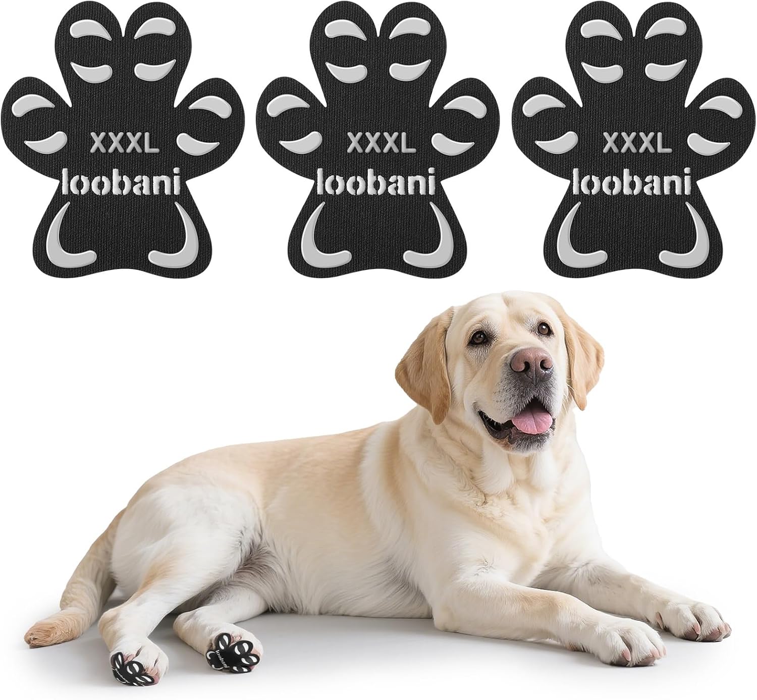 Paw Pads for Dogs Traction - 48Pieces Anti-Slip Sticky Dog Paw Protector Pads for Senior Dogs, Non Slip Adhesive Dog Paw Pads for Slippery Hardwood Floors to Prevent Slipping While Walking Running - Image 9