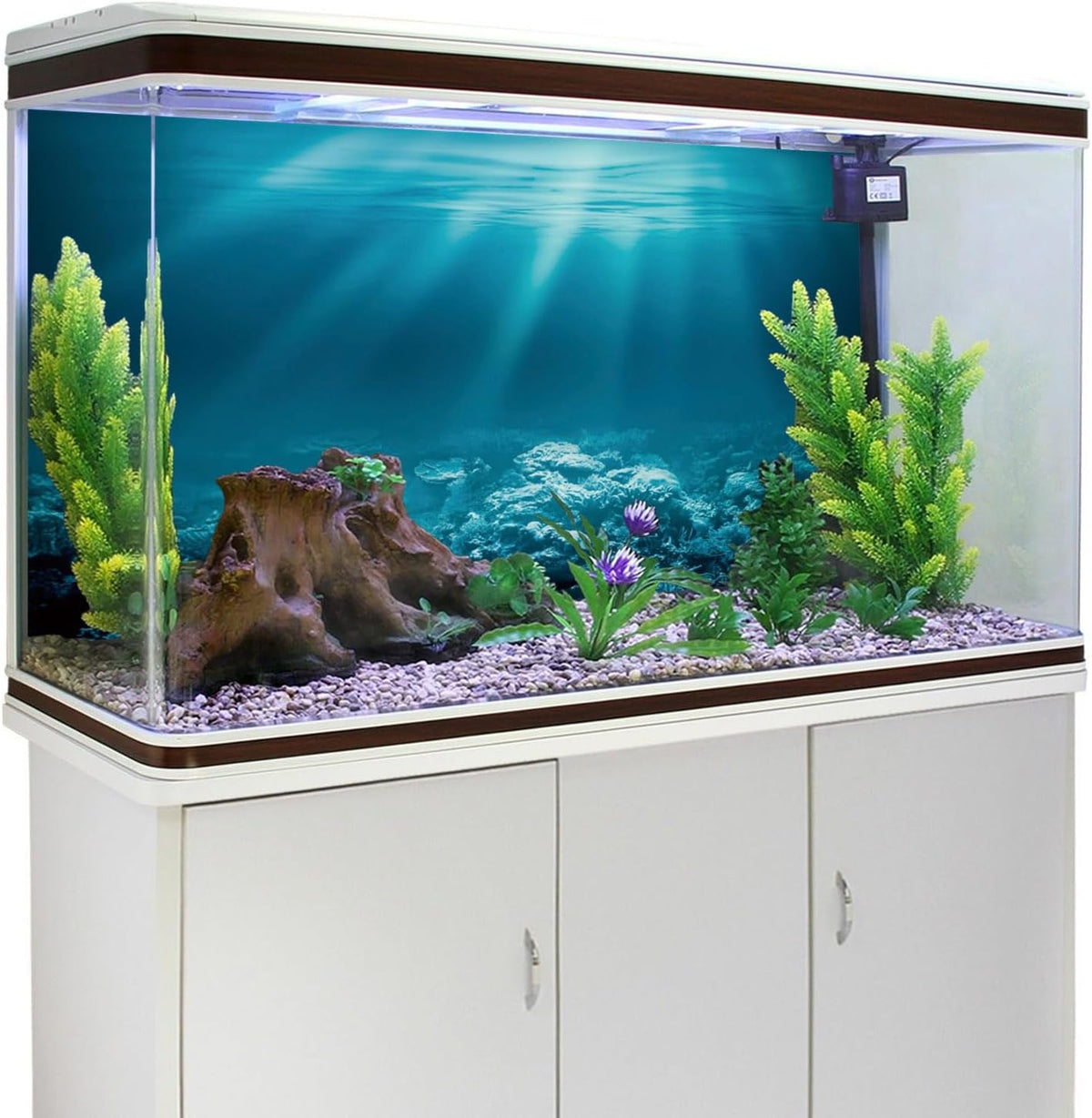 Awert Undersea Aquarium Background folded vinyl material
