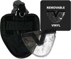 Hen Holster Starter Kit - Wrap-Around Duck Diaper w/Removable Liner & Fixed Tab - Durable, Secure Fit, Easy-to-Wear - Essential Duck Supplies for Real Ducks, Made in USA - Black, XS - Image 9