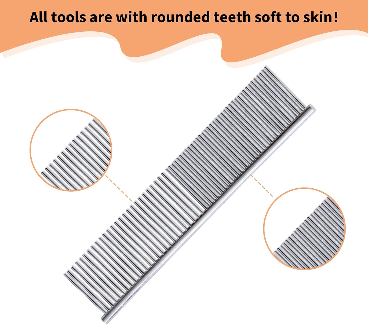 Werduoland 3 piece dog deshedding kit for poodles and double coated breeds