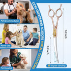 JASON Japanese 440C stainless steel pet shears for precision cutting
