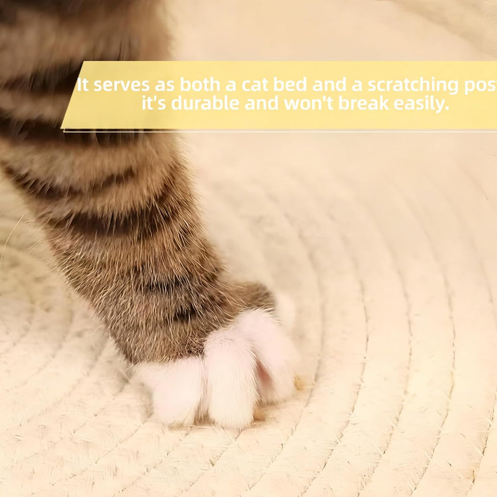 Removable cushion inside Pureadee round cat bed