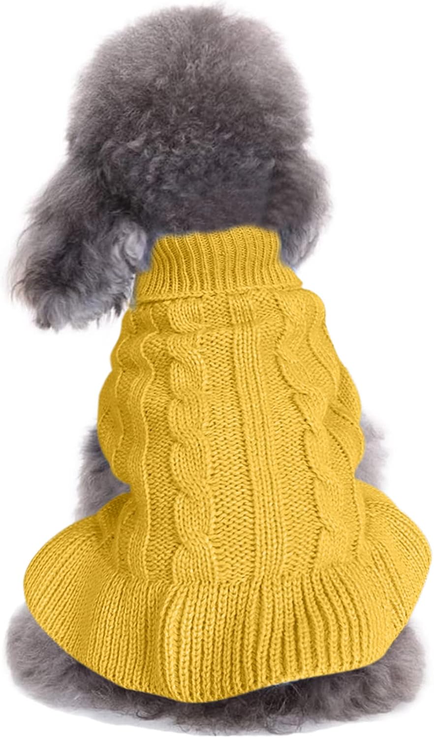 Soft winter sweatshirt for miniature pets illustrating the comfort and warmth of the material