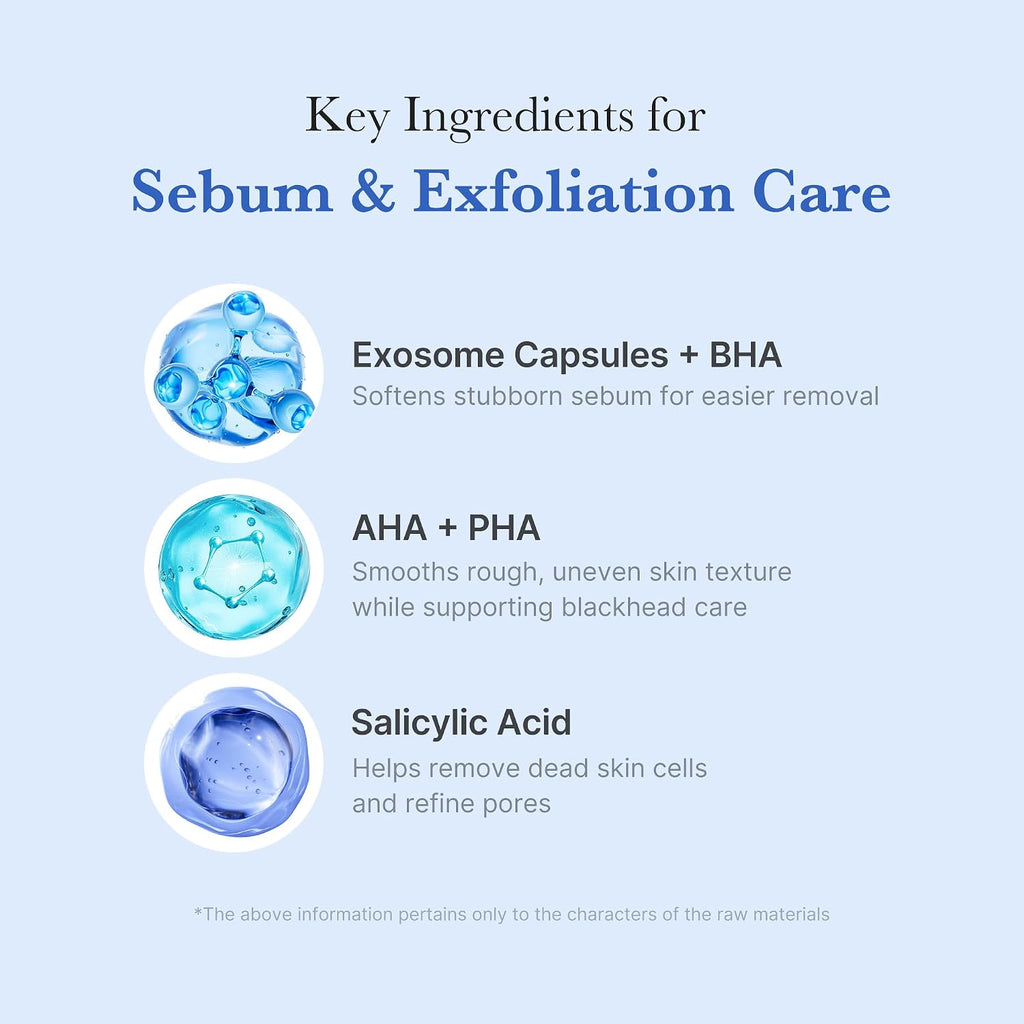 Medicube pore care face wash ingredient highlights