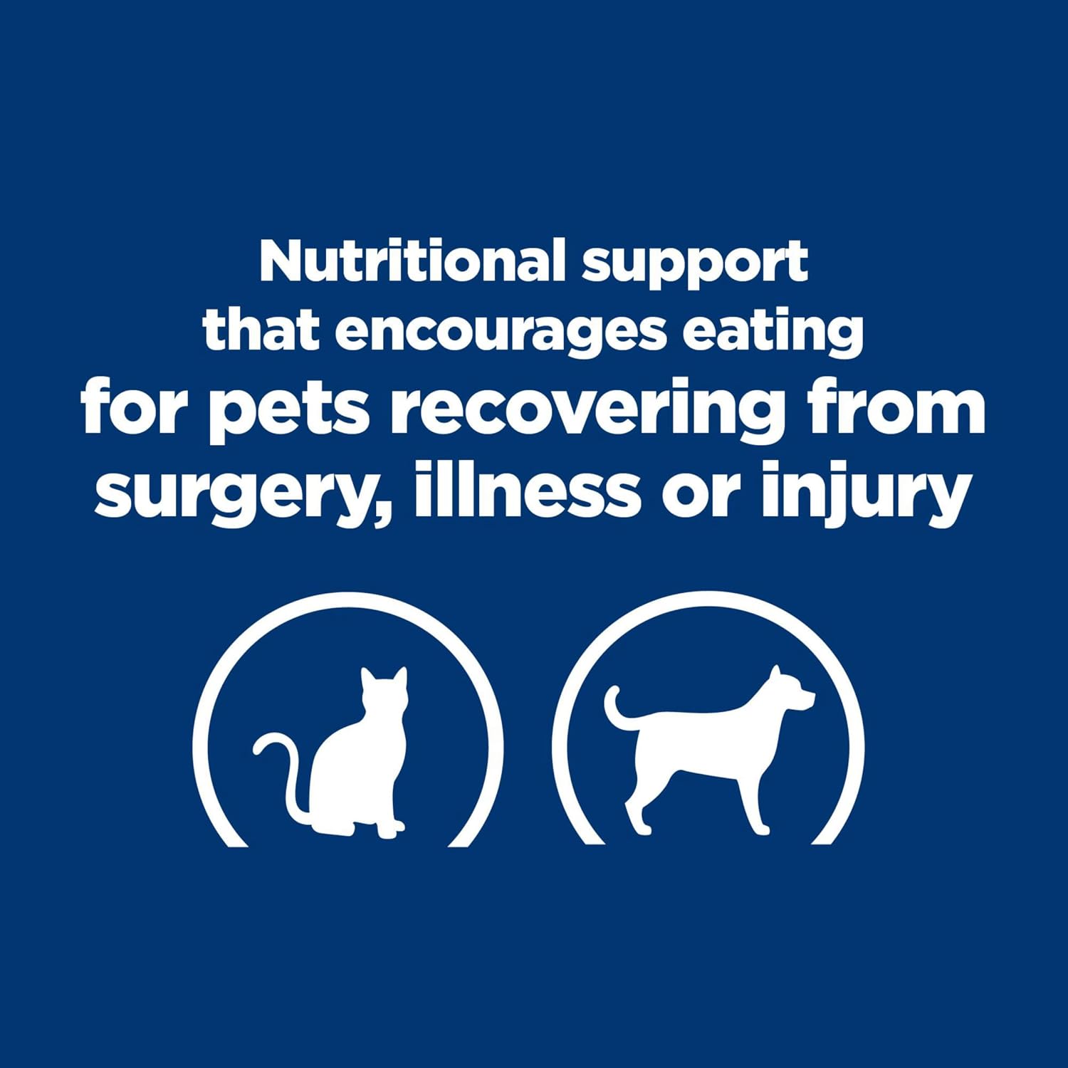 Veterarian recommended urgent care soft smooth texture cat and dog food