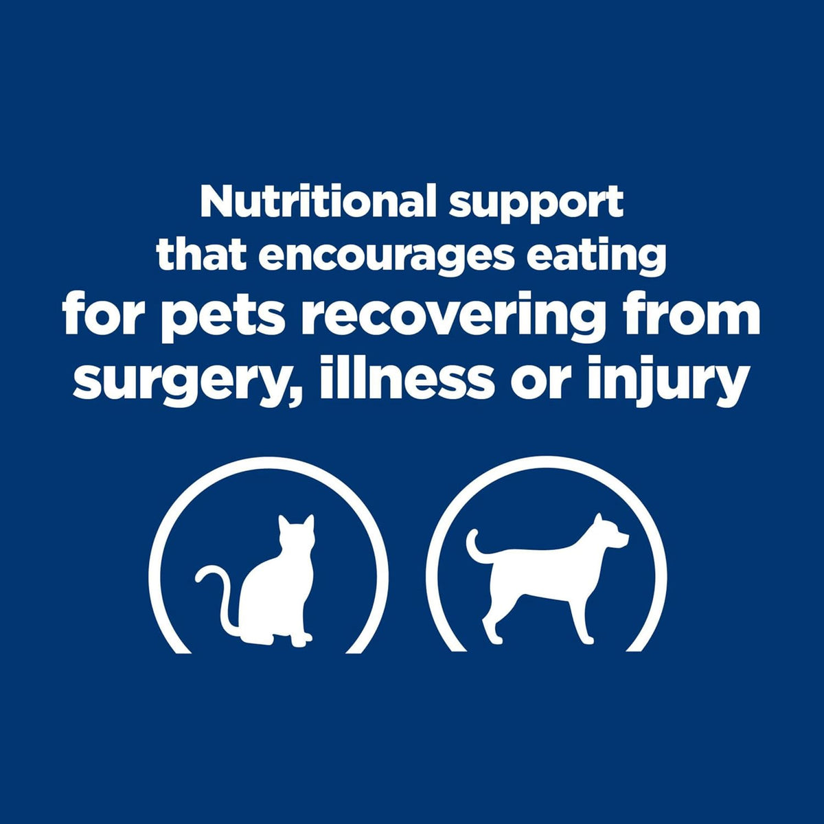 Veterarian recommended urgent care soft smooth texture cat and dog food