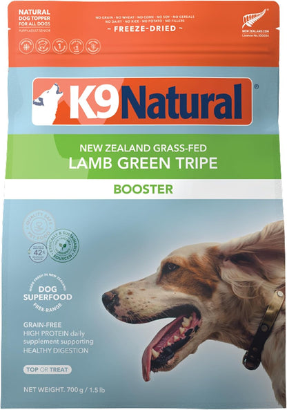 K9 Natural Freeze Dried Dog Food Topper with Verified Ingredients, Organ Meat Blend for Digestive Support, Human-Grade Freeze Dried Puppy Food & Dog Topping, Lamb Green Tripe, 7oz - Image 11