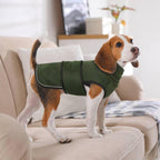 Size chart visual for Idomik dog anxiety vest