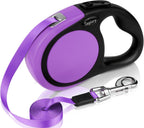 Taglory Retractable Dog Leash, 16ft No Tangle Leash Retractable for Small Medium Dogs Up to 44 lbs, One-Handed Brake, Pause, Lock, Pink - Image 12