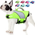 Doglay dog life jacket front view high buoyancy swimming safety vest