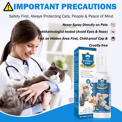 Imported orange smell cat deterrent for indoor and outdoor use
