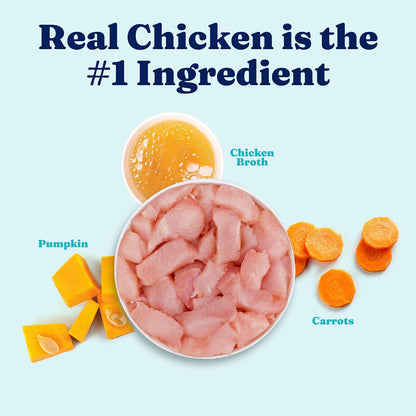 Solid Gold protein shreds with chicken and carrots ingredients view
