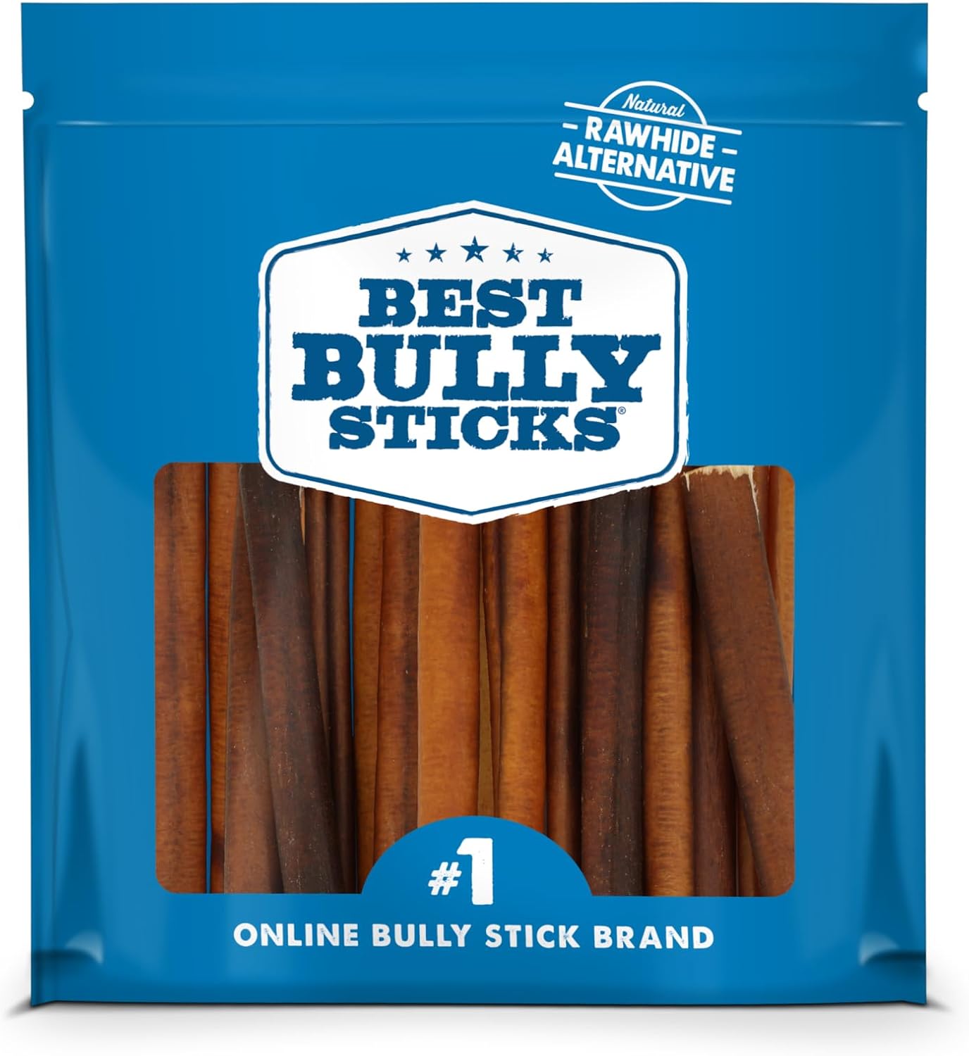 Best Bully Sticks 6 Inch Bully Sticks for Dogs - 5 Count (Pack of 1) - Natural, Easily Digestible, Grass-Fed Beef, Grain and Rawhide Free - Trial Size - Image 12