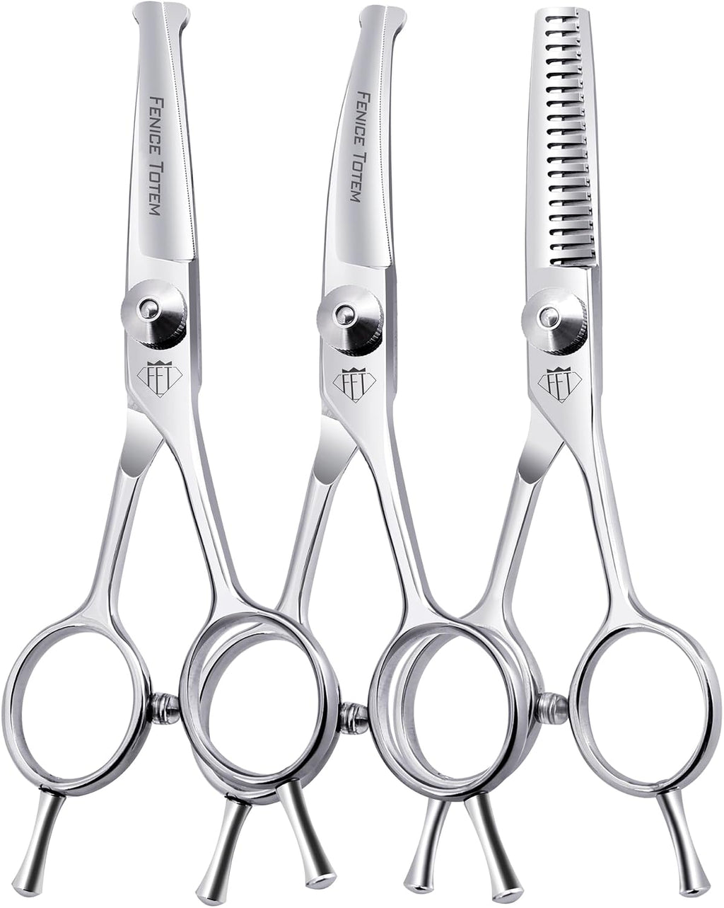 Dog Grooming Scissors: 4.75" Pet Curved Shears Made of Advanced JP440C Stainless Steel Alloy for Trimming Dogs Cats and Other Pets Face and Paws - Image 9