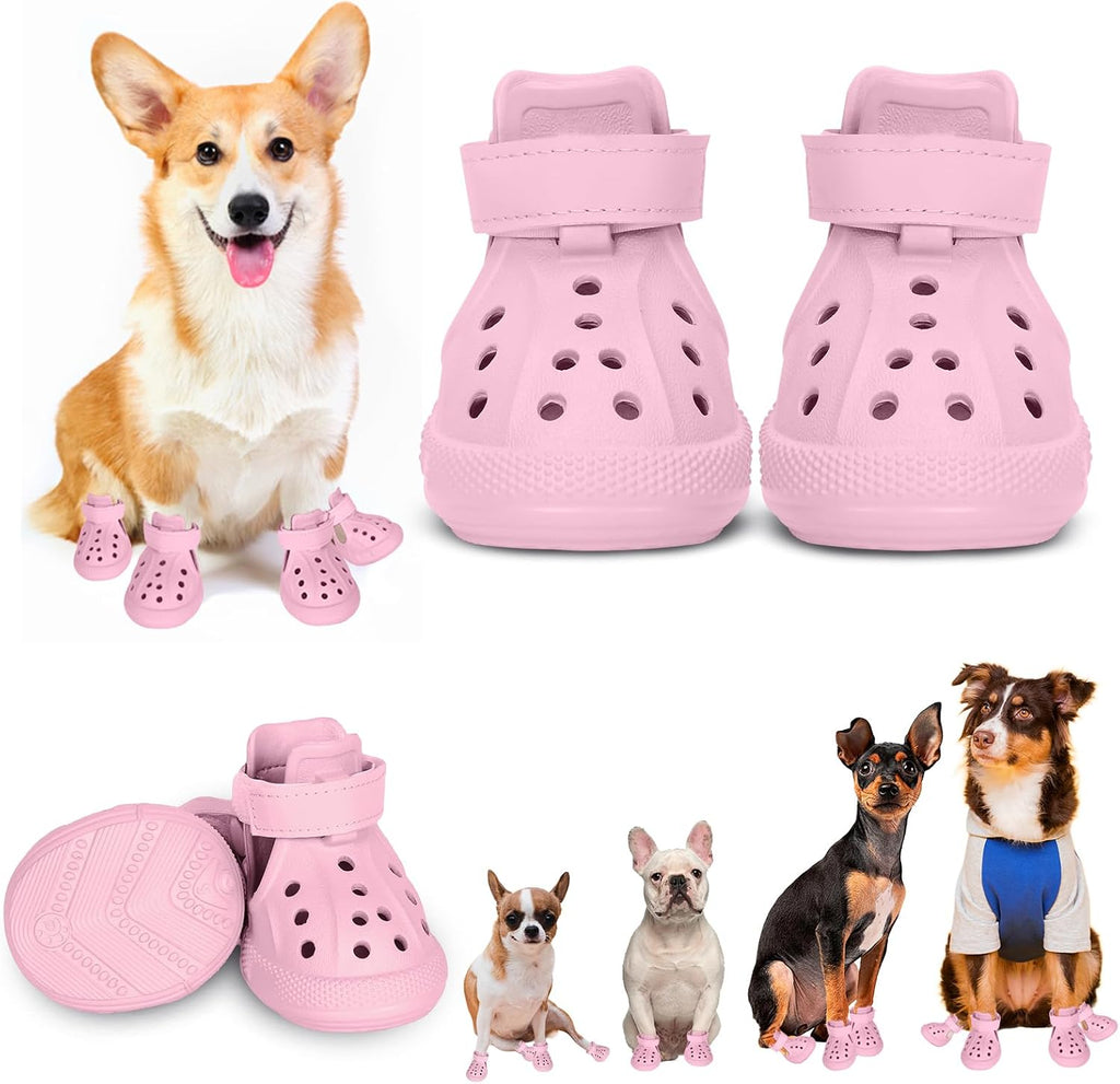 Tewiwap dog shoes set of four for outdoor hiking