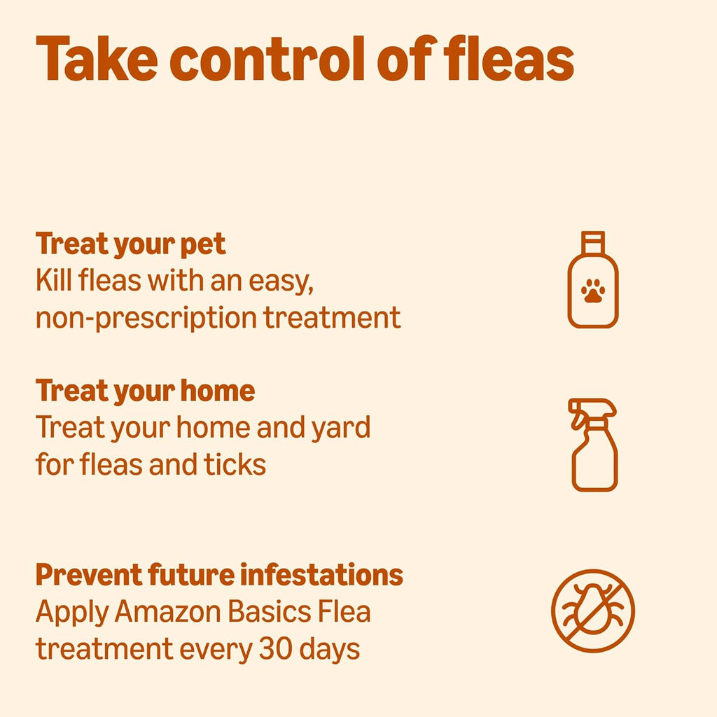 Close up view of the small fluid ounce treatment tubes for pets
