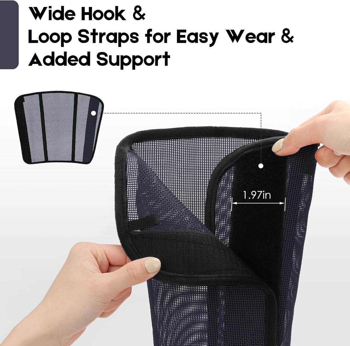 Integrated dual anti-sag plastic stays inside TAILNERY horse boots