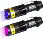 DARKBEAM UV 395nm Flashlight Ultraviolet led Light Blacklight Wood's lamp Portable 400nm Mini Detector for Dog/Cat Urine Pet Stains, Anti-counterfeiting Identification, Resin Curing, AA - Image 10