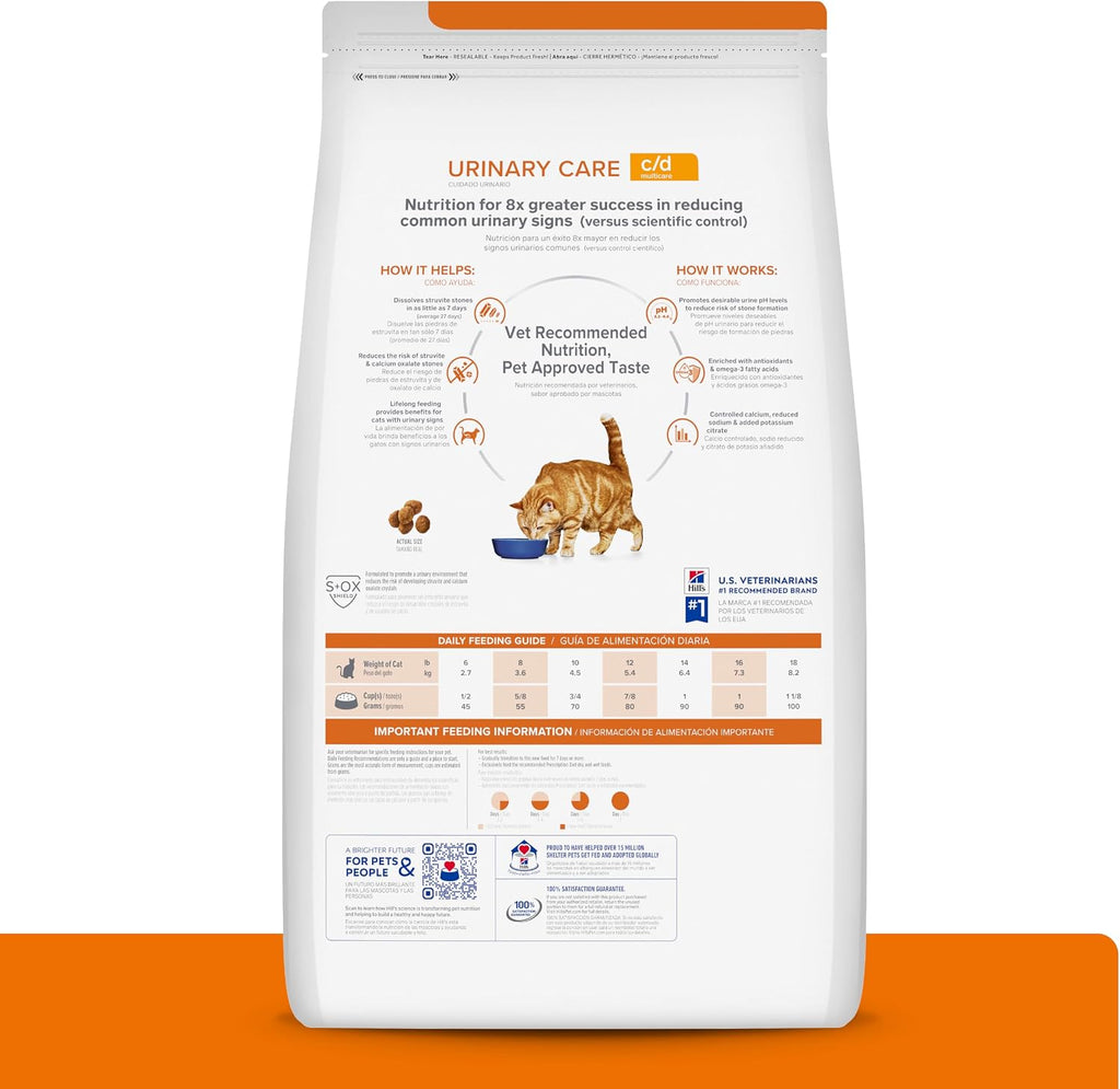 Hill's Prescription Diet c/d Multicare Urinary Care Dry Cat Food - Image 2
