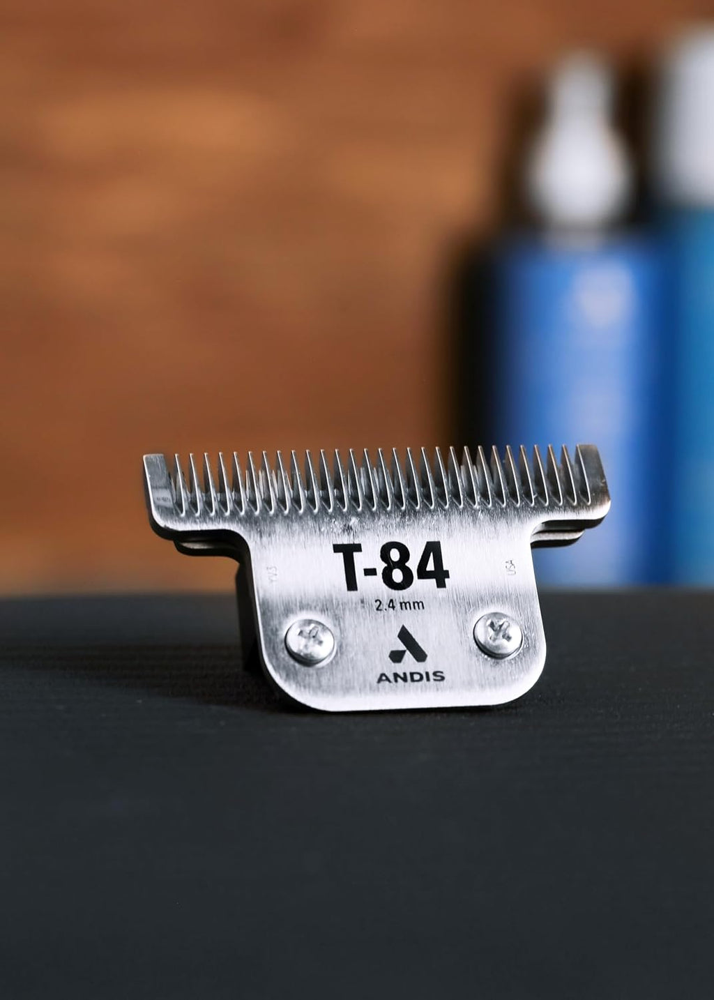Extra wide carbon infused steel clipper blade side view profile