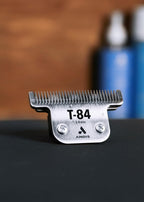 Extra wide carbon infused steel clipper blade side view profile