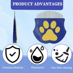 Compact Ryetvok grooming brush for small dogs