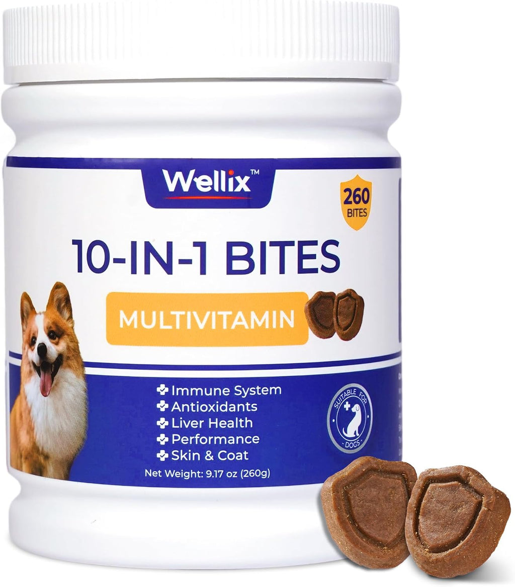 Wellix 260g Cardio Taurine for Dogs - Heart Supplements for Dog Chews with CoQ10,Fish Oil,L-Carnitine - Senior Heart Health and Cardiovascular & Antioxidant Support - Image 10