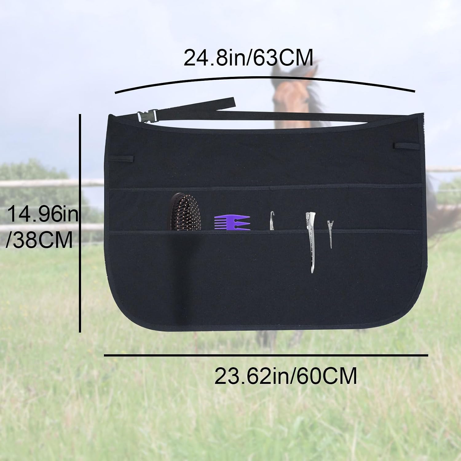 Horse Braiding Kit for Party Styling, Complete Horse Grooming Set - Essential Supplies for Dressing Up Your Horse for Events and Celebrations. - Image 9