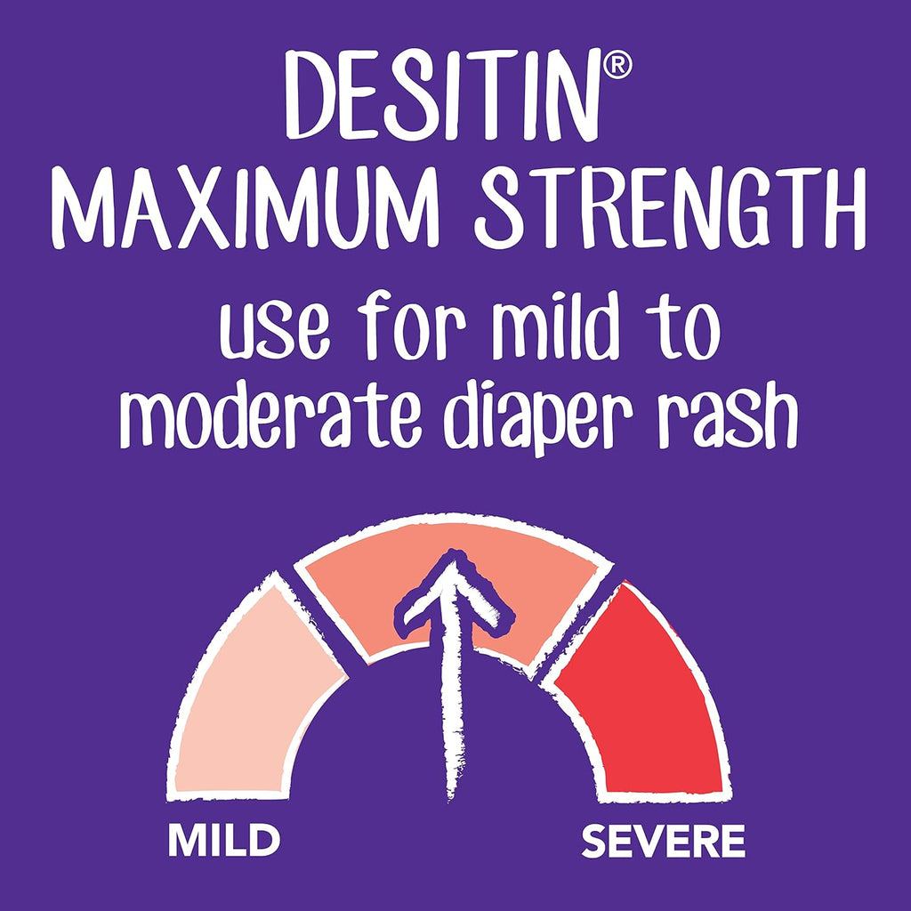 Hypoallergenic diaper rash treatment paste tube for sensitive baby skin protection.