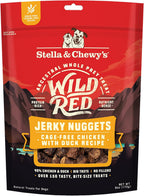 Stella & Chewy's Wild Red Jerky Nuggets - 90% Protein-Rich Beef & Lamb Dog Treats - Grain-Free Training Rewards for All Breeds - Made in USA - 6 oz Bag - Image 9