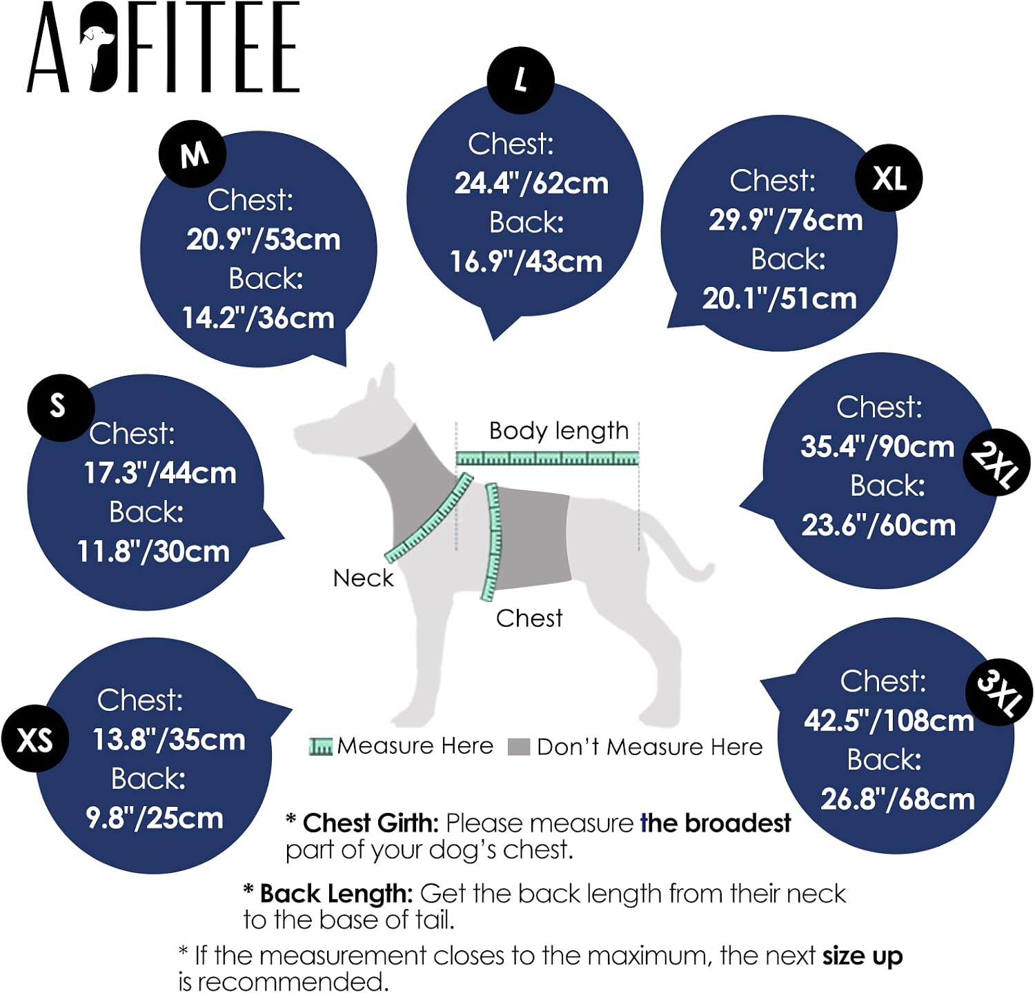 Reflective safety strips on waterproof pet coat side view
