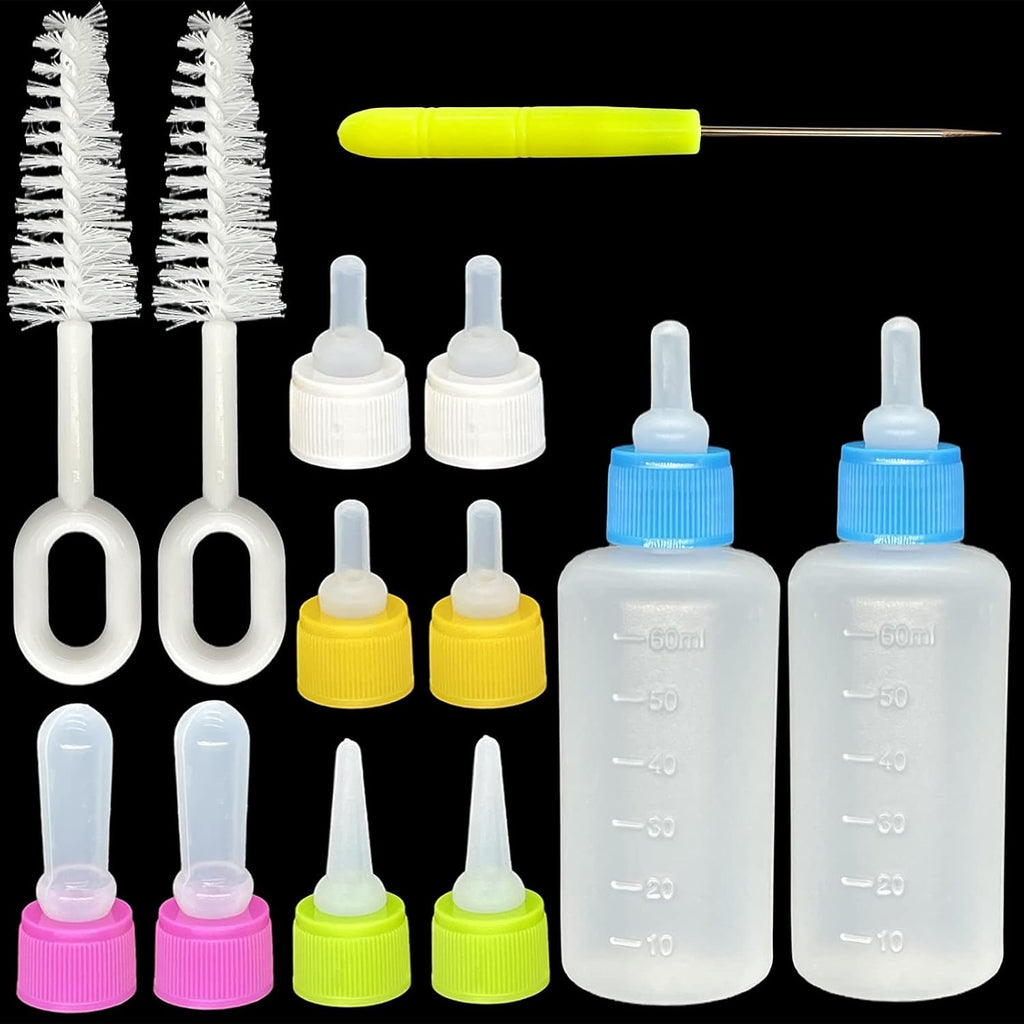 Soeaeodg Pet Bottle Kit for kittens and puppies front view