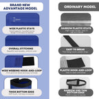 Wizbrio non slip horse fly wraps loose fit design in royal blue large