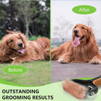 Staltwo pet grooming brush 9-tooth dematting side close-up