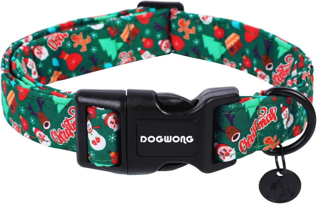 DOGWONG Flower Cotton Dog Collar, Spring Summer Cute Pink Dog Collar Durable Soft Fabric Pet Dog Collars Female Girl Necklace for Small Medium Large Dogs - Image 15