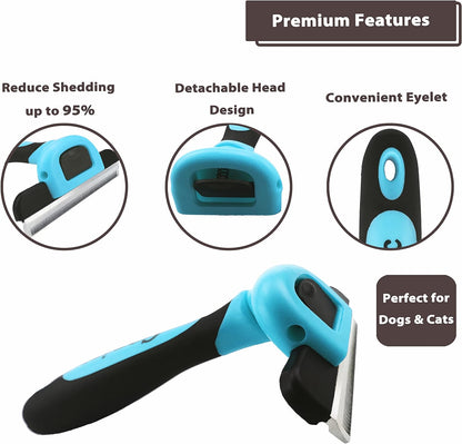 Gonicc PDT one thousand one dematting comb with detachable head button