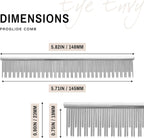 Cat grooming session using Eye Envy ProGlide comb