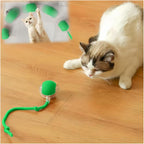 Zonciho interactive motion-activated cat toy ball front view