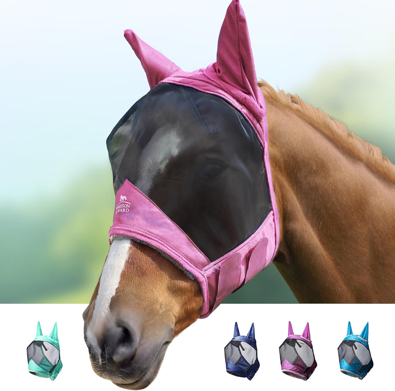 Harrison Howard CareMaster Pro fly mask anatomical fit