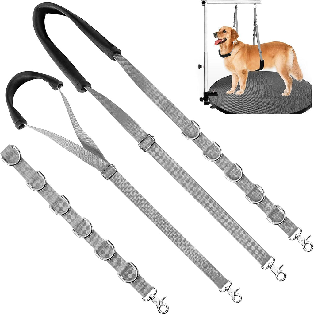 Premium imported dog grooming harness belly band designed for medium sized dogs.