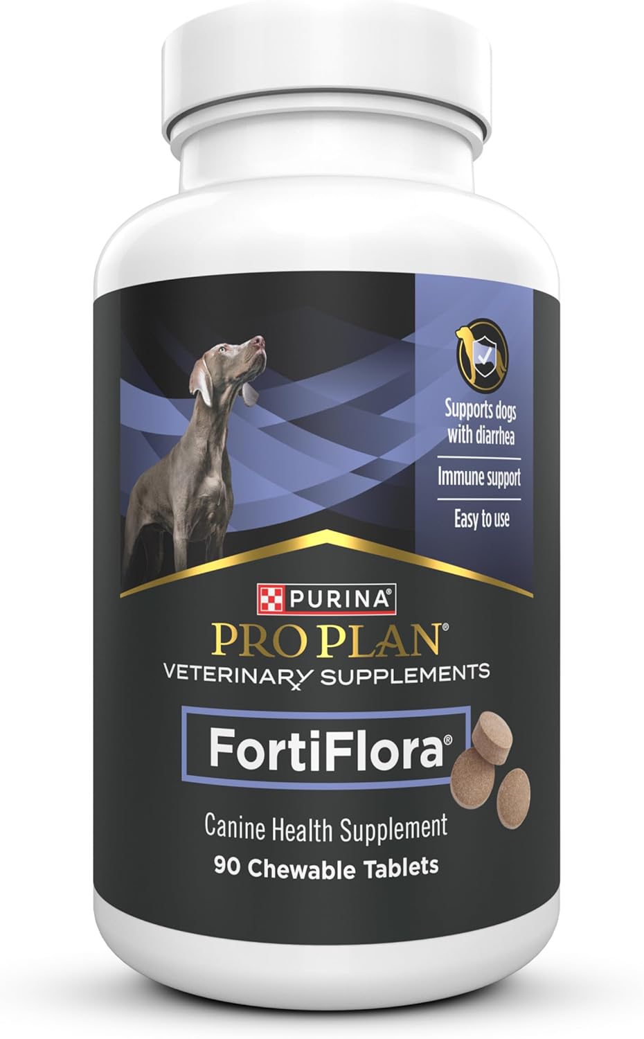 Pro Plan Veterinary Diets FortiFlora Chewable Probiotic Tablets for Dogs and Puppies, Digestive Health Support for Occasional Diarrhea Management, 45-Count - Image 10